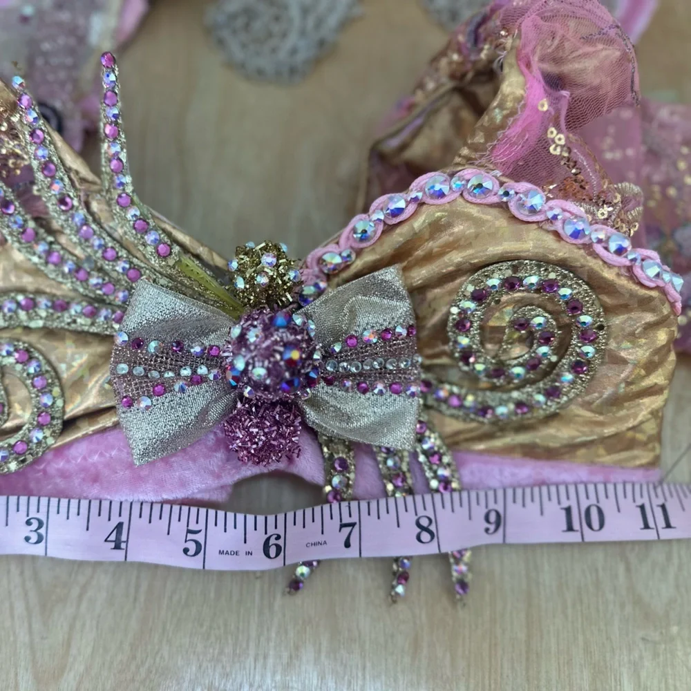 Swim Pageant Custom Glitz Swim Ultra Mega‎ Glitz Girls 4/5 Sandra Parker Designe